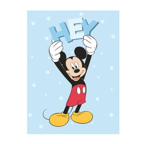 plaid-mickey-mouse-disney-in-pile-coral-100x150-cm
